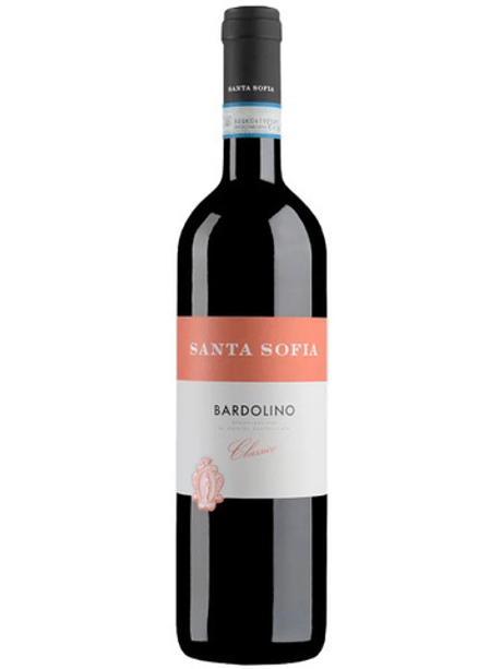 Вино Санта София Бардолино Классико сух крас 0,75л 12,5% Санта София Италия