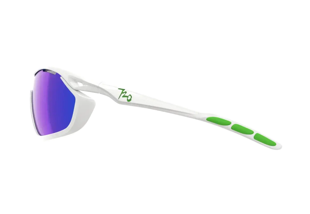 Спортивные очки с диоптриями 720armour Analog Pro / Glossy White / Matte White Gasket / Smoke Full Blue Ti Lens