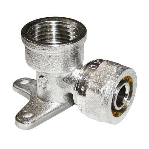 Уголок с креплением цанга/гайка L16х1/2F