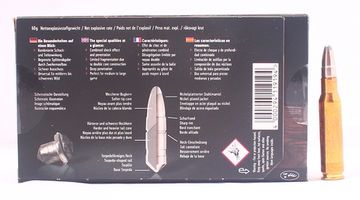 Патрон нарезной RWS кал. 308 WIN DN UNI Classic 11,7 гр. 180 grn.