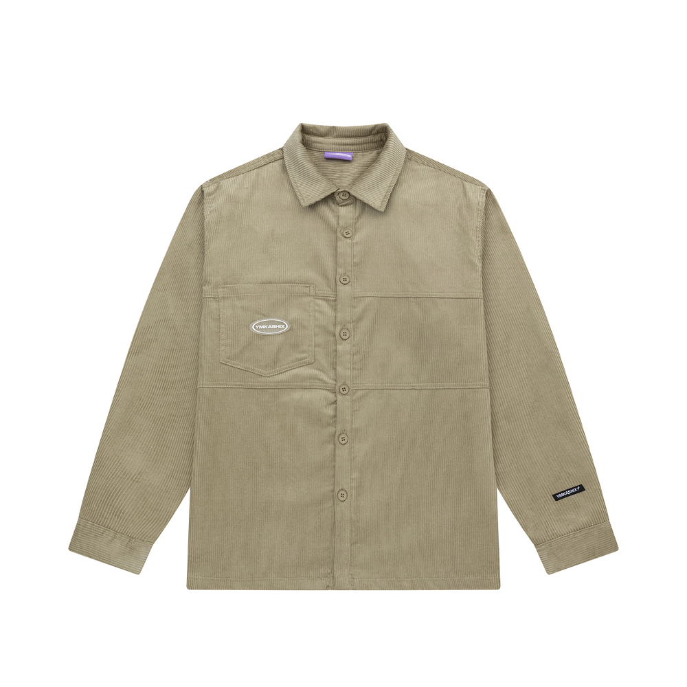 РУБАШКА YMKASHIX VELVET BUTTON