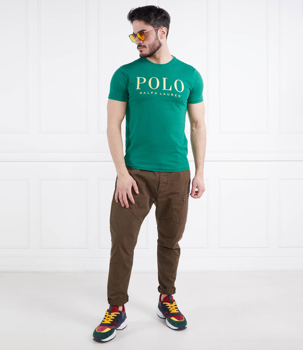 Футболка POLO RALPH LAUREN - зеленый(710860829)