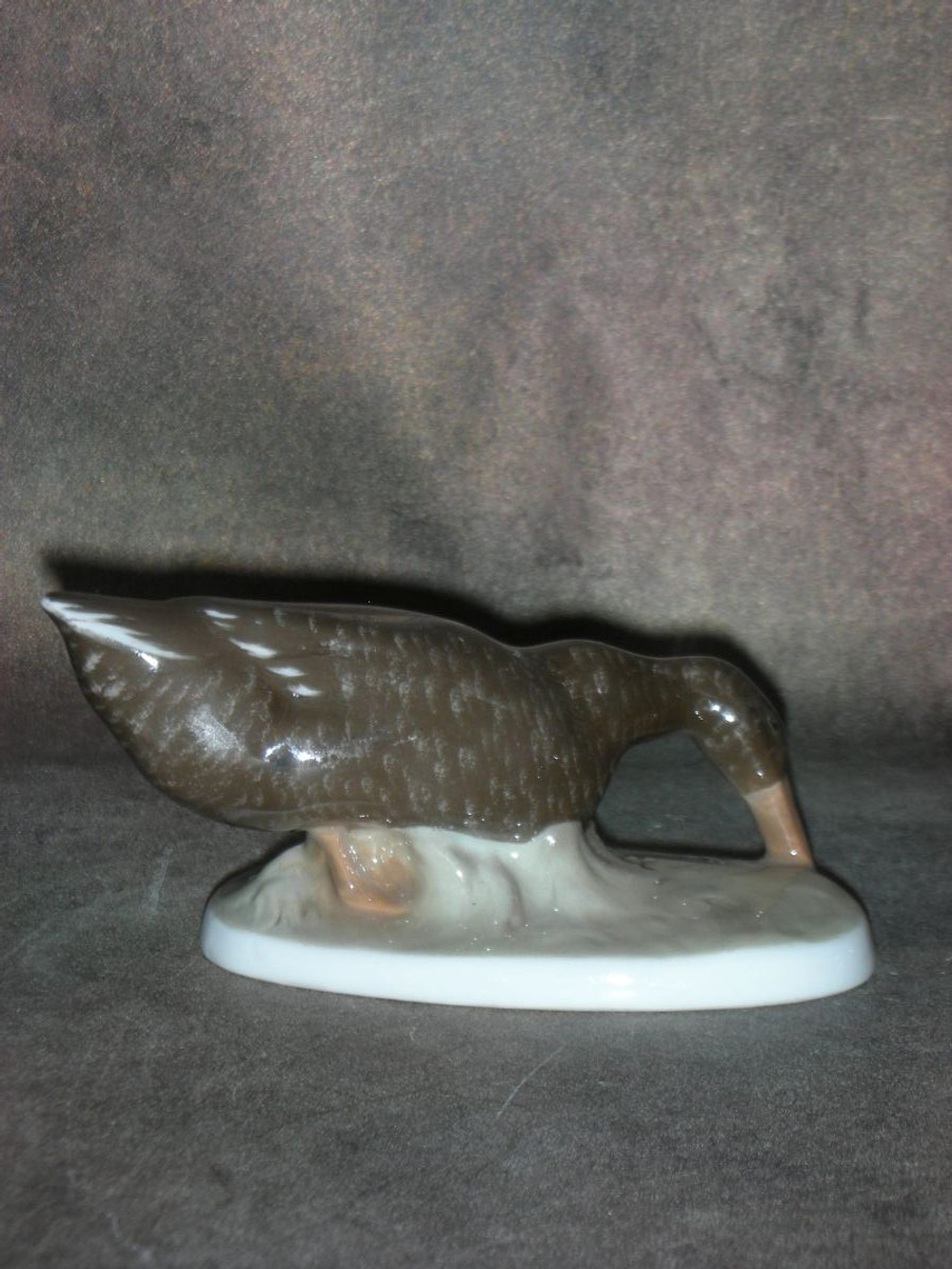 Статуэтка. Фарфор. Птица Утка Кряква. Rosenthal. Германия