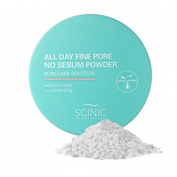 Scinic all day fine pore no sebum powder  - Легкая рассыпчатая матирующая пудра