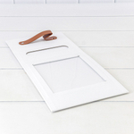 Коробка сборная 18х8.5х23 см на магнитах (Белый)