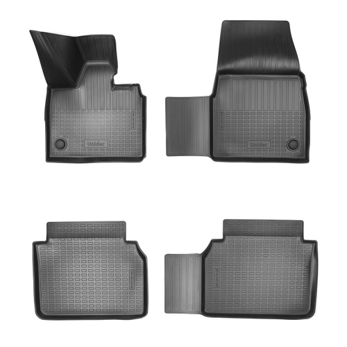 Ковры в салон Norplast/Unidec для BMW i3 I в кузове I01 (2013-)Полиуретан,Черный, арт.NPA11-C07-350
