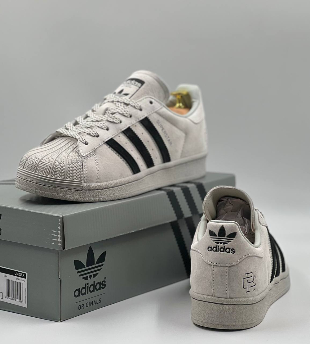 Кроссовки Adidas Superstar #A387 (сер.)