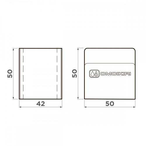 Держатель для губки SH-01 LG нерж.сталь/светлое золото