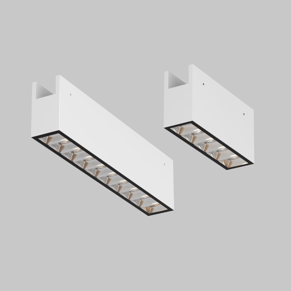 Трековый однофазный уличный светодиодный светильник Maytoni Elasity IP   O-TR01-2-S-10WW3K