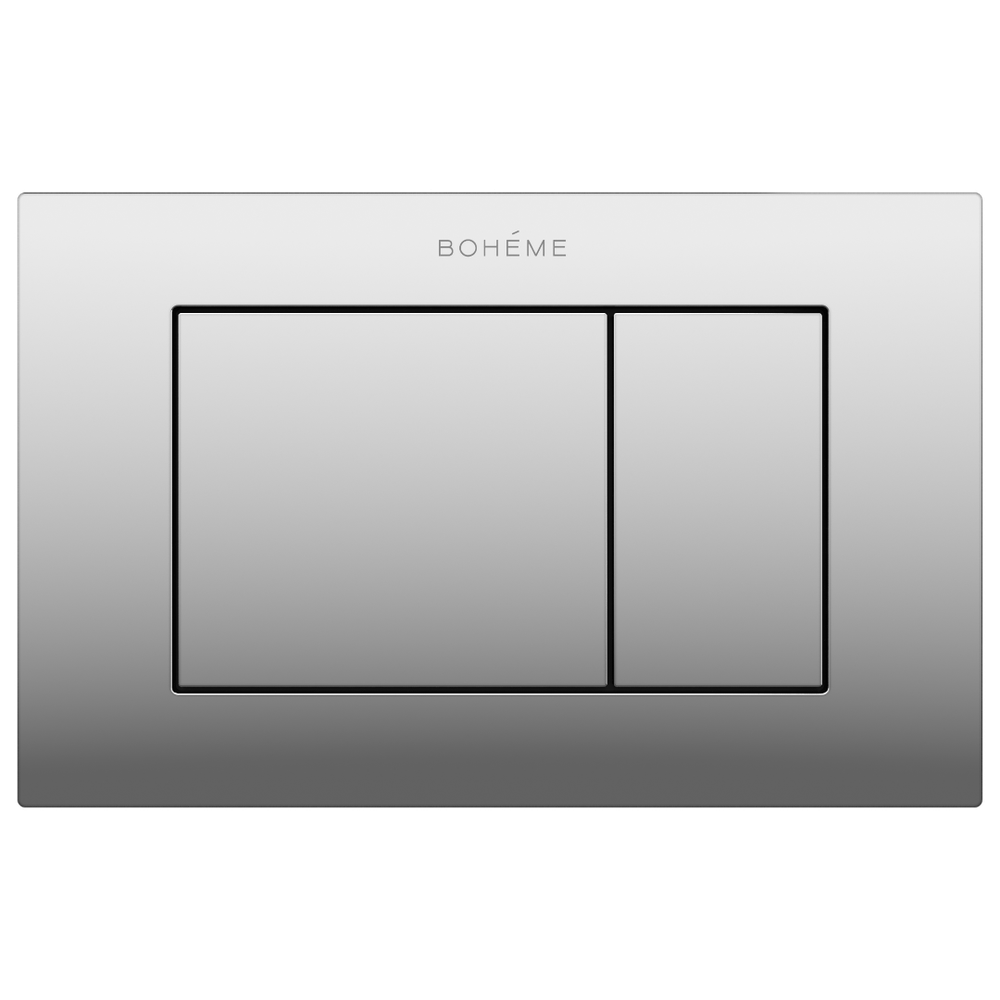 Кнопка для инсталляции, нерж.сталь CHROME NEW