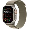 Apple Watch Ultra 2 GPS + Cellular 49mm Titanium Case with Olive Alpine Loop
