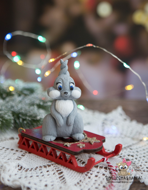 Силиконовая форма Зайчик