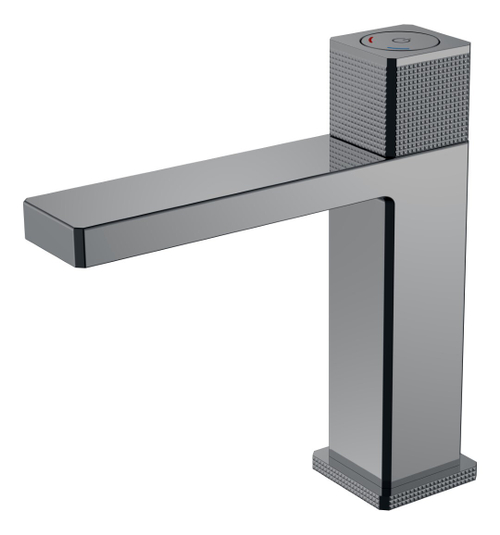 Boheme Смеситель автоматический для раковины QUAD Shine Gun Metal