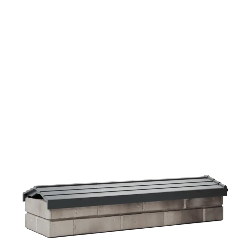 Парапет для забора BONA на 0,5 кирпича