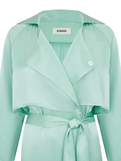 Шелковый тренч