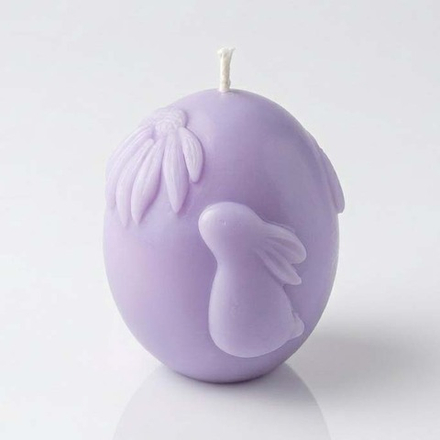 Свеча Яйцо пасхальное лиловое