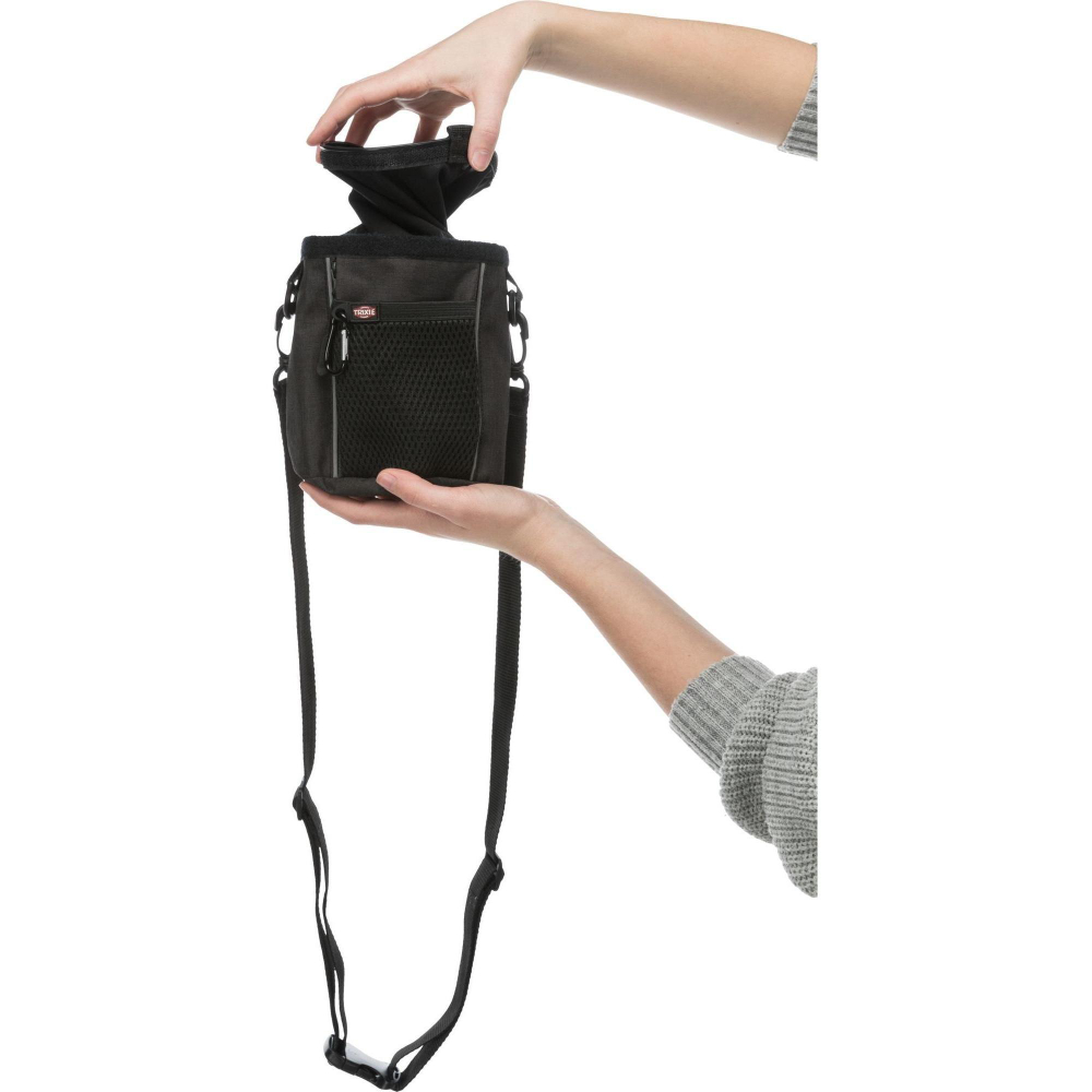 Емкость для корма Trixie Multi Twist , 100 г, черный/серый