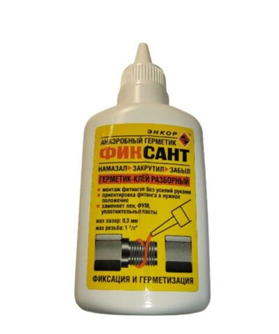 Клей анаэробный резьбовой Фиксант 100 мл