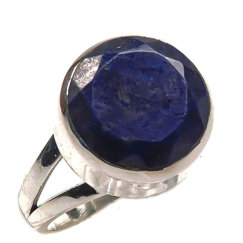 Кольцо "Класс круг" лазурит