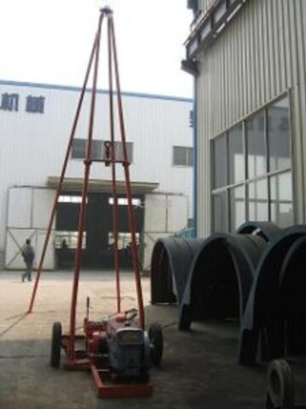 Dynamic probing rig, geology survey equipment