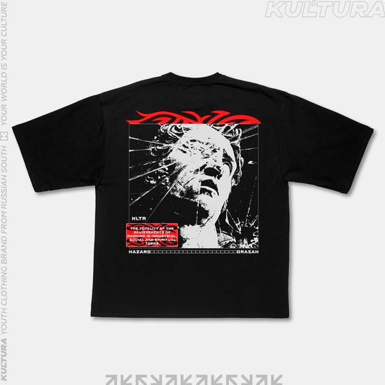 Футболка КУЛЬТУРА OverSize "Stranger" (черный)
