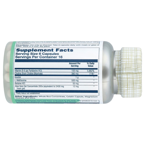 Solaray, Lipotropic 1000 Plus™, 100 капсул