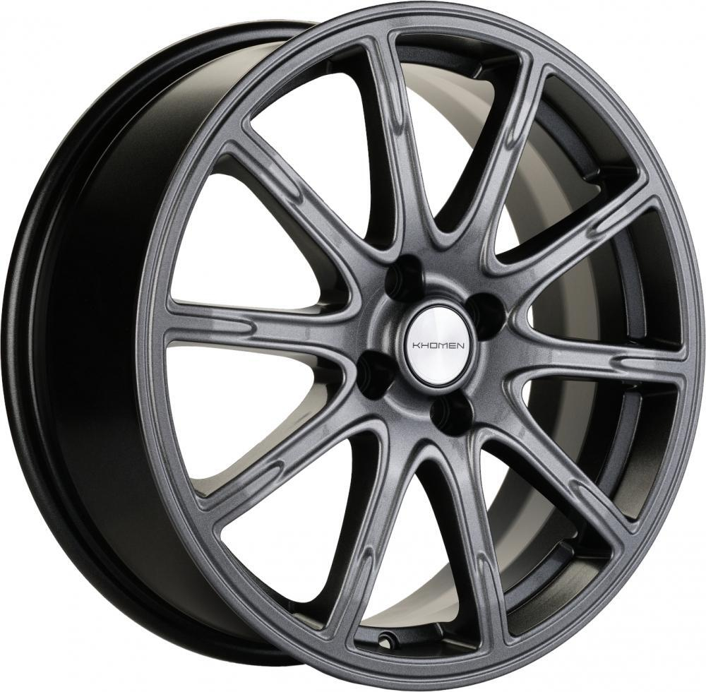 Khomen 1707 6.5x17 4x98 ET 38 Dia 58.6 (grey)
