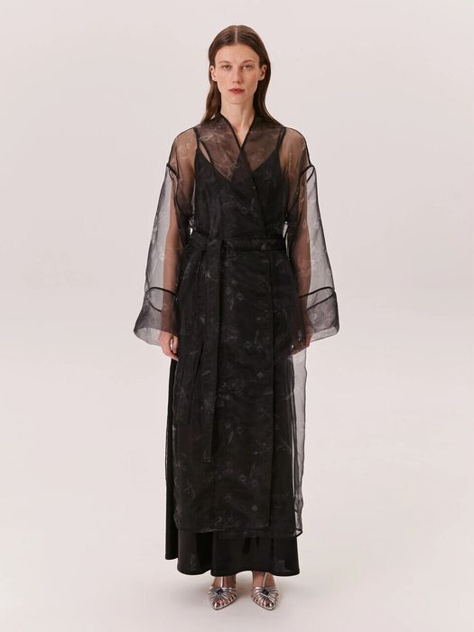 Тренч ЩЕЛКУНЧИК черного цвета