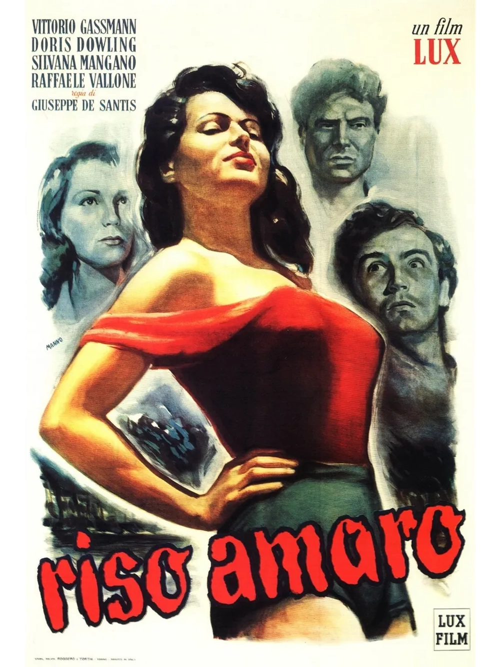 Горький рис (1948) (DVD-R)