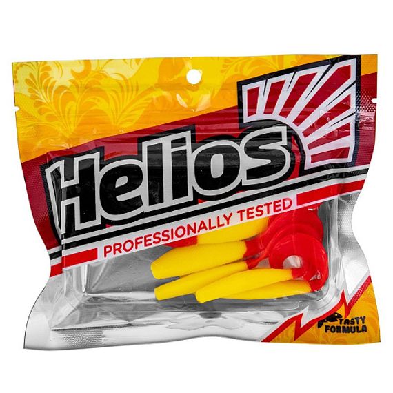Твистер Hybrid 2,75&#39;/7,0 см Yellow RT 7шт. (HS-13-038) Helios