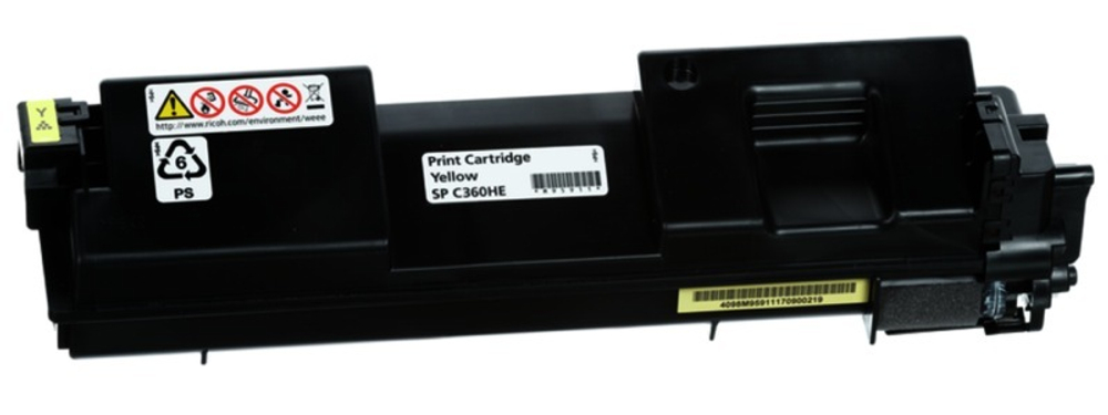 Тонер-картридж  Ricoh желтый тип SPC360HE