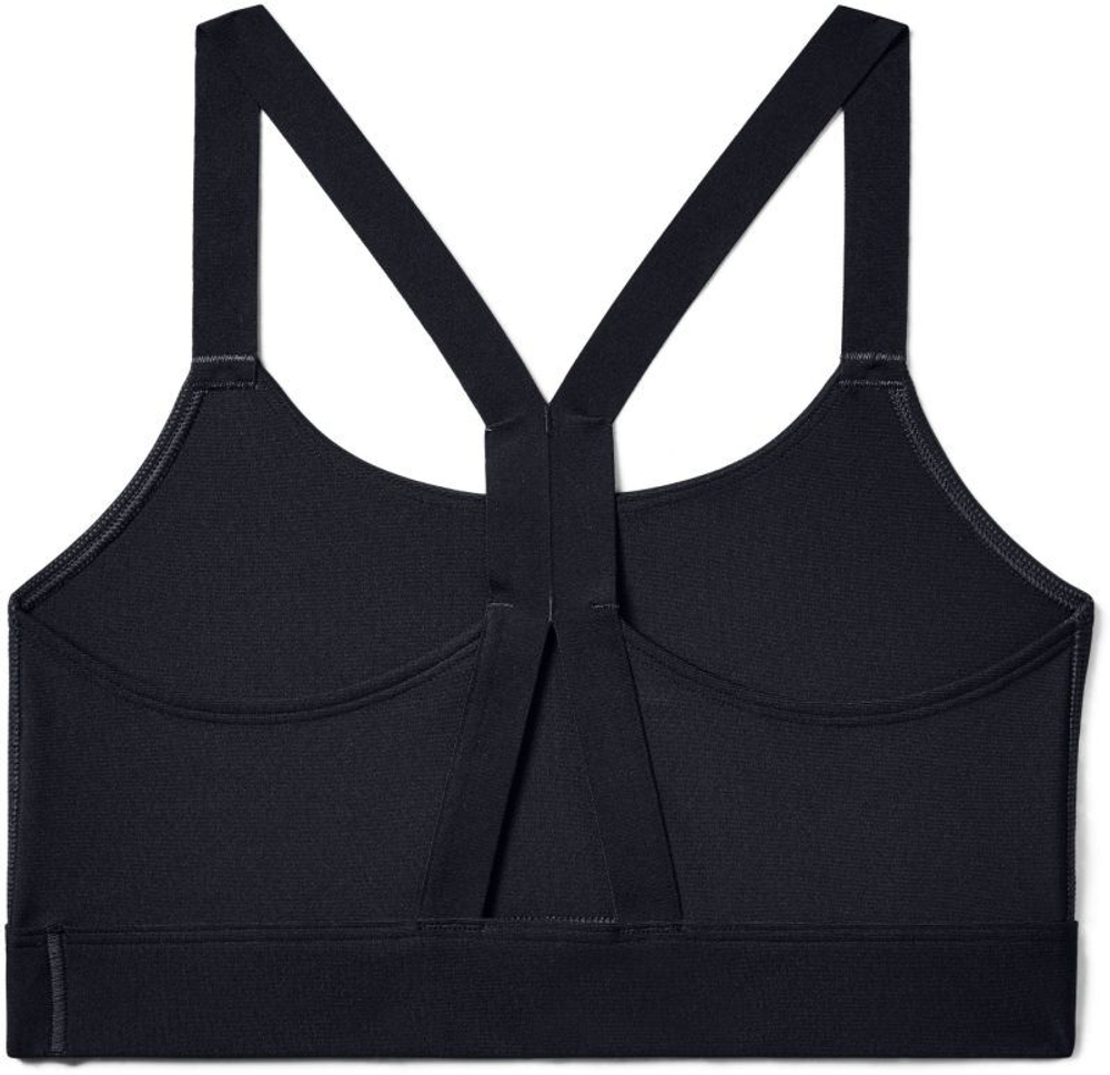 ТОП теннисный Under Armour Mid Sportstyle Graphic Sports Bra - черный