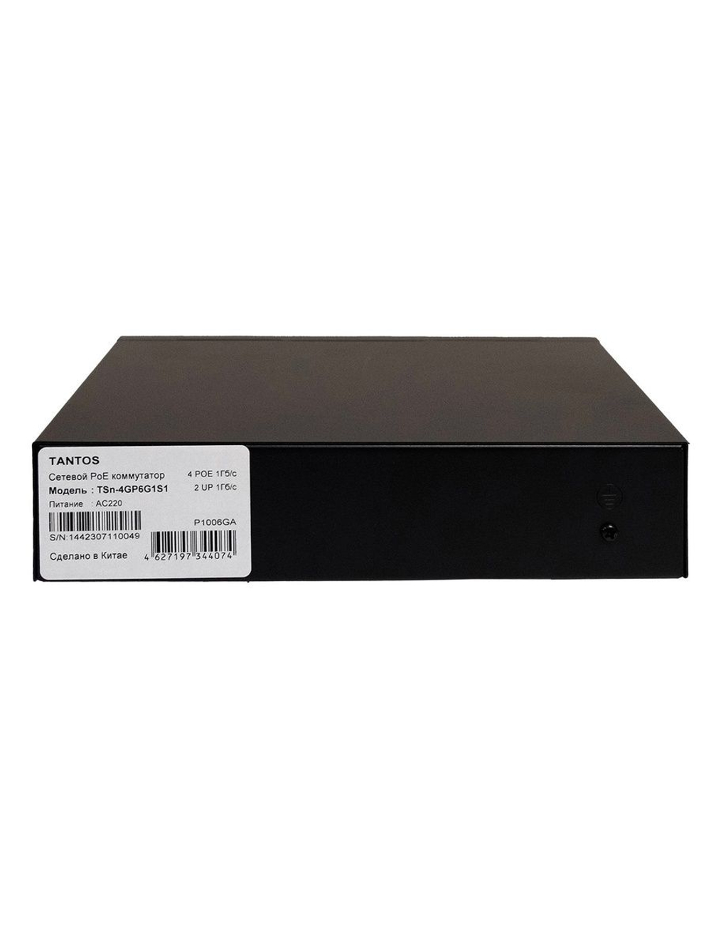 Коммутатор PoE TSn-4GP6G1S1