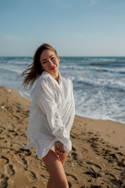 Рубашка реглан "Белый холст"