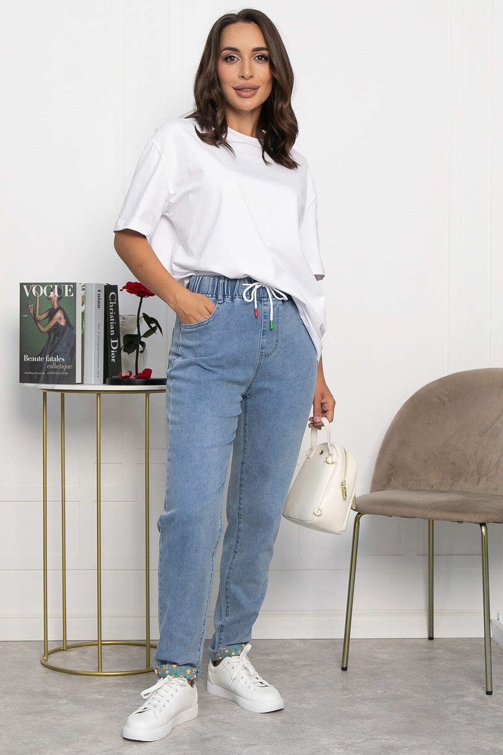 Джинсы Бакси (светло-синие) Б14013-12М LT Collection