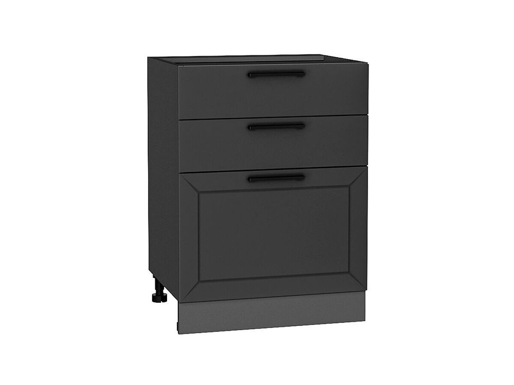 Шкаф нижний с 3-мя ящиками Глетчер