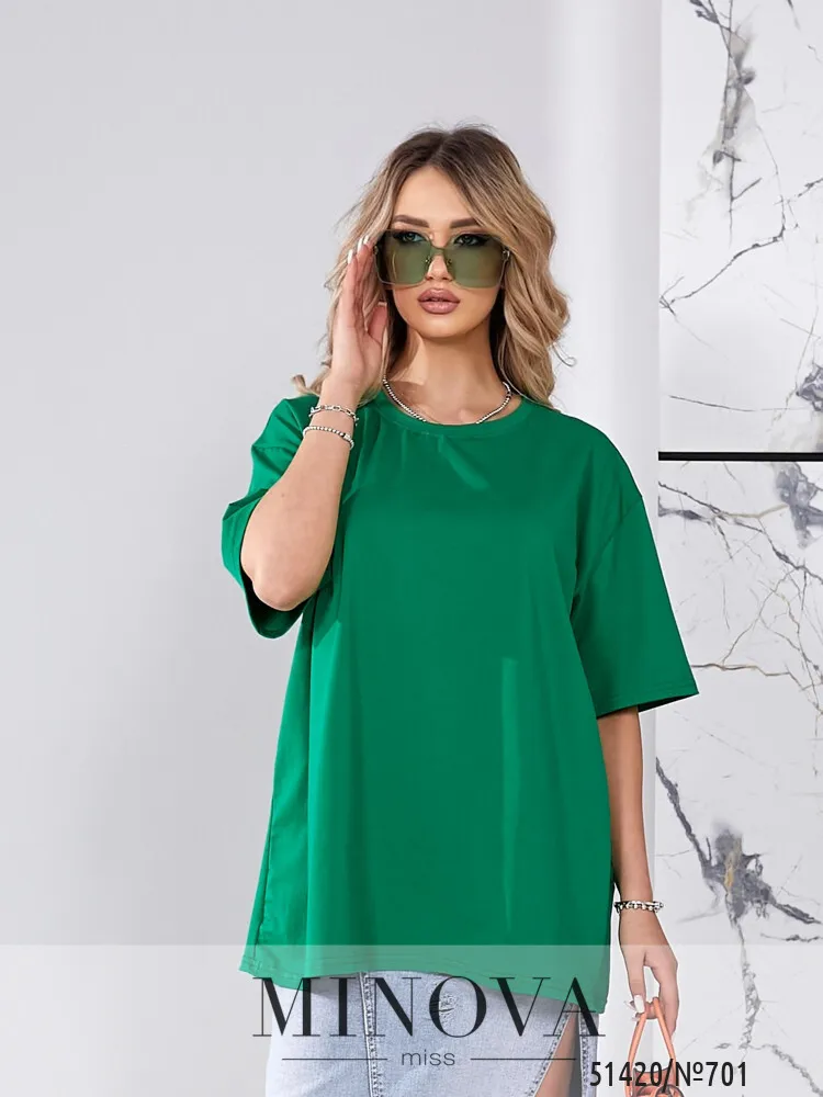 Футболка 701-зеленый Minova