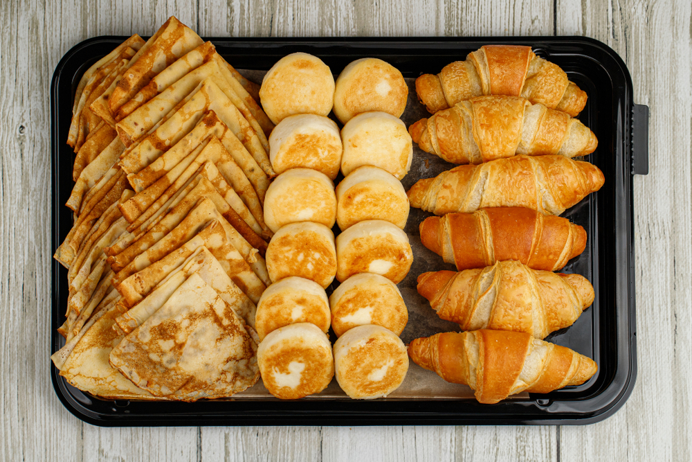 Платтер завтрак с блинчиками 24 шт.