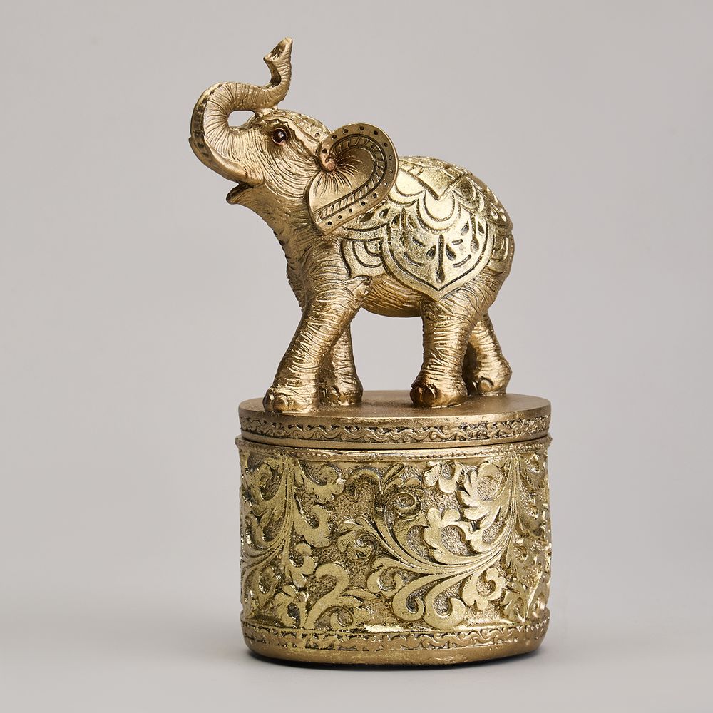 ФИГУРКА ДЕКОРАТИВНАЯ "СЛОН" 11Х9,5Х18СМ