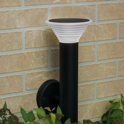 379637 Светильник уличный настен PIATTO LED 7W 450LM ЧЕРНЫЙ 3000K IP55