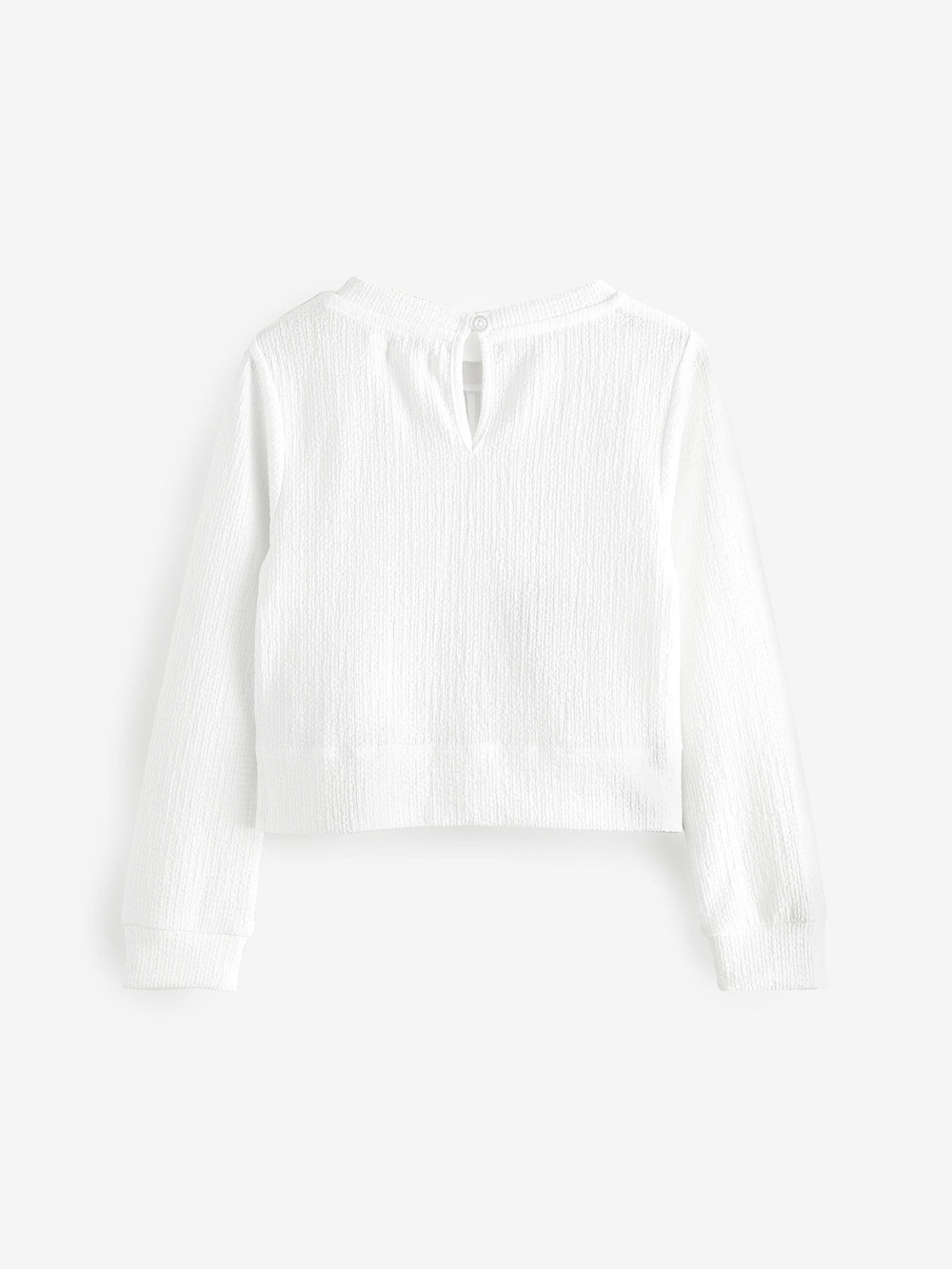 Лонгслив для девочки Next AV3-074, Белый