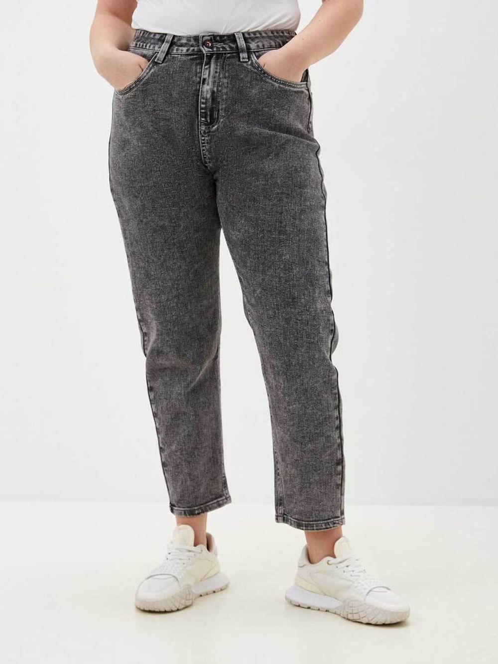 Джинсы больших размеров на молнии