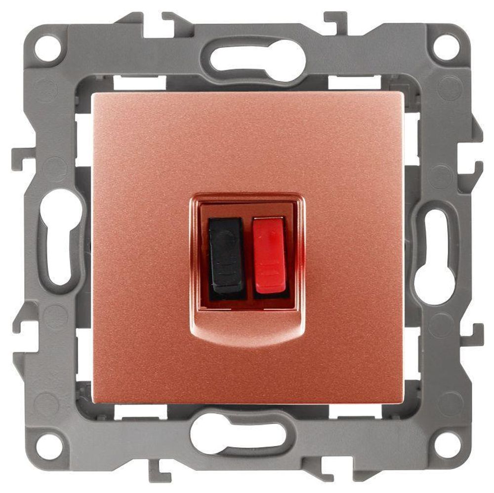 Розетка аудио 12-3111-14 медь ЭРА Б0027459