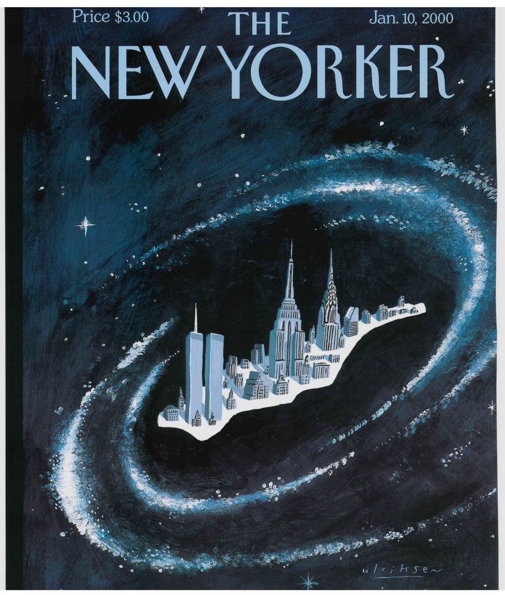 Постер журнала The New Yorker 10-01-2000, двусторонний