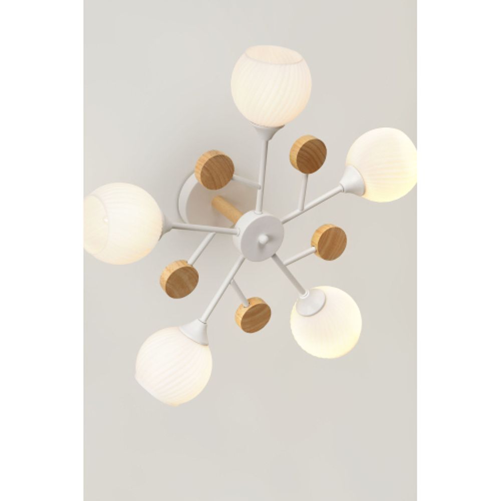 Люстра Rivoli Chiara 9180-305 5 х Е27 60 Вт модерн | Rivoli