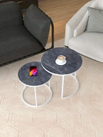 Комплект журнальных столов Акцент - керамогранит 201WMSBKER