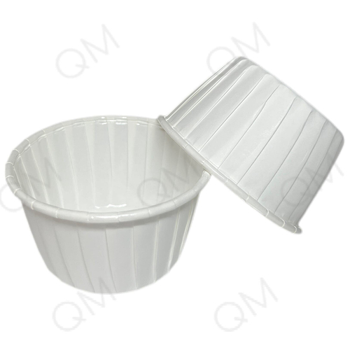 Pasticciere. Форма бумажная "Маффин" 50*40 мм (белая-белая)