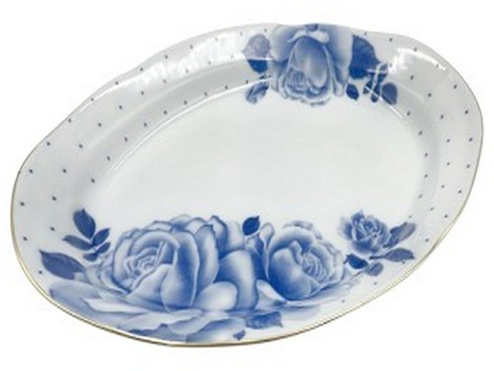 Блюдо овальное "СОФИЯ (Идиллия)" 33 см, Беларусь.