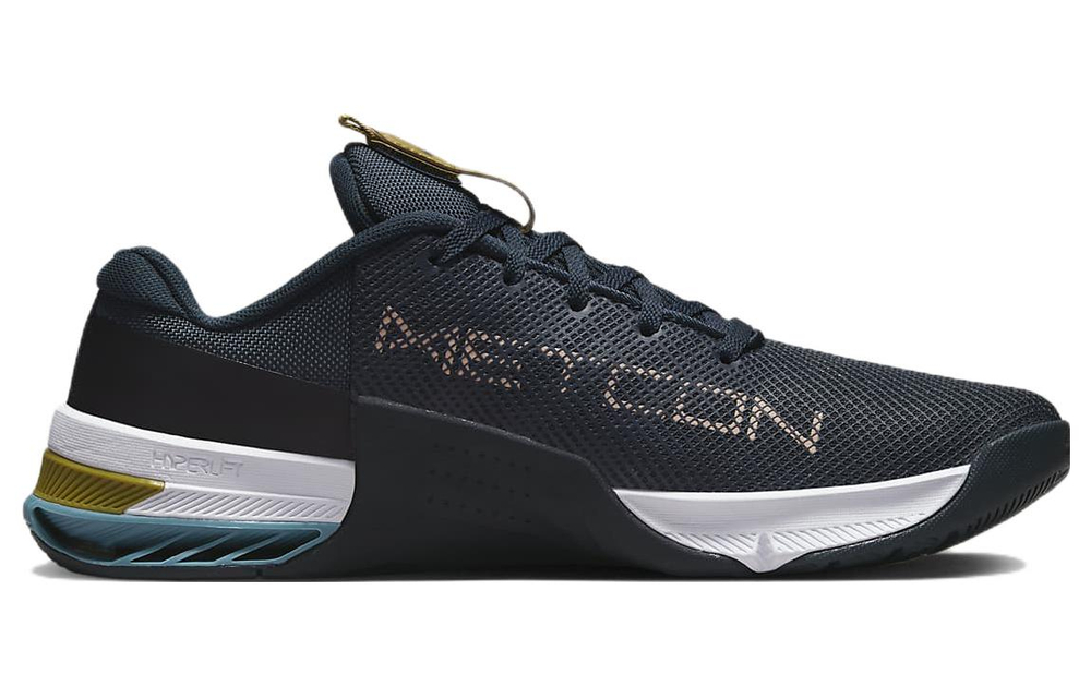 Nike Metcon 8 Armory Navy Obsidian Cerulean Arctic Orange