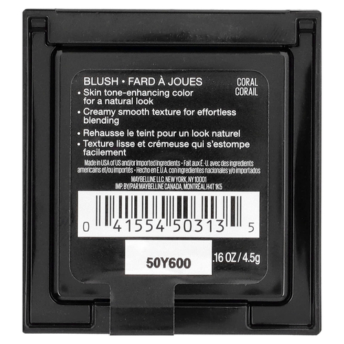 Maybelline, Fit Me, румяна, оттенок 35 коралловый, 4,5 г (0,16 унции)